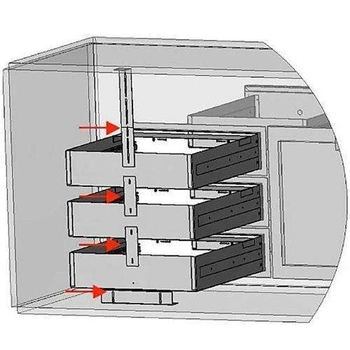 Lynx LMD-KIT Modular Drawer Kit 1 Lynx LMD-KIT Modular Drawer Kit