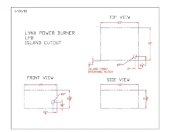Lynx LPB 20-Inch Built-In Power Burner, 20-Inch -Kitchen Grill Shop lpb specs b 1 scaled
