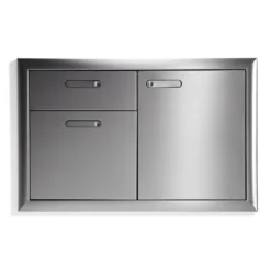 Lynx LSA36-4 Ventana Access Door And Double Drawer Combo, 36x23-Inch