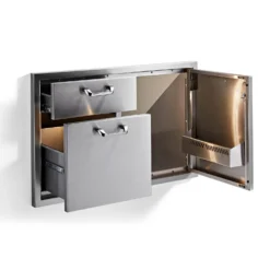 Lynx LSA36 Professional Access Door And Double Drawer Combo, 36x23-Inch -Kitchen Grill Shop lsa36 d 02 20