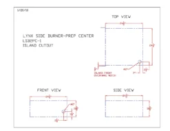 Lynx LSB2PC-1 Built-In Double Side Burner With Cutting Board And Drawer, Inch 9 Lynx LSB2PC-1 Built-In Double Side Burner With Cutting Board And Drawer, Inch -Kitchen Grill Shop lsb2pc 1 specs b scaled