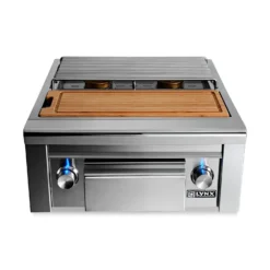 Lynx LSB2PC-1 Built-In Double Side Burner With Cutting Board And Drawer, Inch 10 Lynx LSB2PC-1 Built-In Double Side Burner With Cutting Board And Drawer, Inch -Kitchen Grill Shop lsb2pc a 02 20 1
