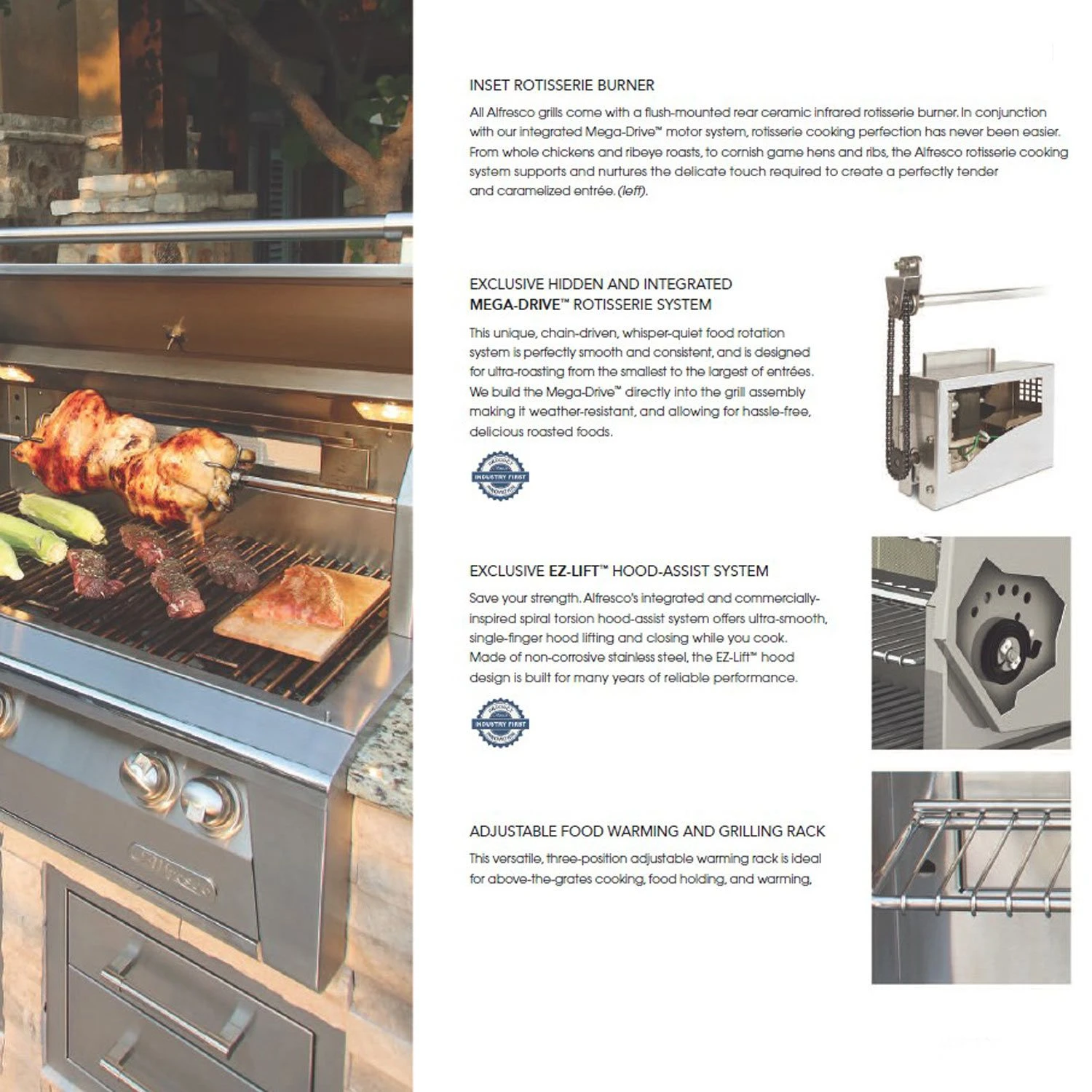 Alfresco ALXE-56BFG Built-In Grill, 56-Inch 5 Alfresco ALXE-56BFG Built-In Grill, 56-Inch - Image 5