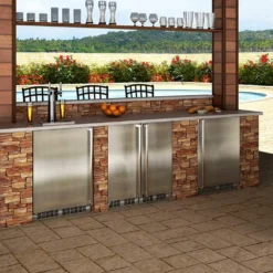 Marvel Stainless Steel Outdoor Built-In Refrigerator With Lock, 15-Inch (MORE215SS31A) 9 Marvel Stainless Steel Outdoor Built-In Refrigerator With Lock, 15-Inch (MORE215SS31A) -Kitchen Grill Shop more215ss31a d 05 21