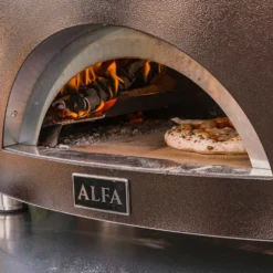 Alfa FXMD-S-LRAM Nano 23-Inch Countertop Wood-Fired Pizza Oven -Kitchen Grill Shop nano lram ls c 04 22