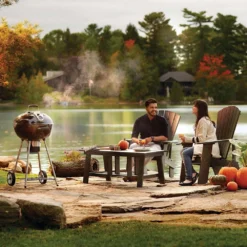 Napoleon NK22K-LEG-2 Rodeo Charcoal Kettle Grill -Kitchen Grill Shop nk22ck leg 2 ls c 07 20