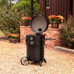 Oklahoma Joe's OKJ-19202 Anthem Series Bronco Pro Drum Smoker -Kitchen Grill Shop okj 19202099 ls c 05 21