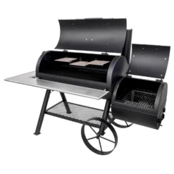 Oklahoma Joe's OKJ-21202124 Anthem Series Longhorn Reverse Flow Offset Smoker -Kitchen Grill Shop okj 21202124 c 05 21