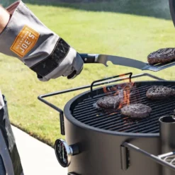 Oklahoma Joe's OKJ-3339484R06 Leather Smoking Gloves -Kitchen Grill Shop okj 3339484r06 d 05 21