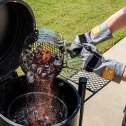 Oklahoma Joe's OKJ-3339484R06 Leather Smoking Gloves -Kitchen Grill Shop okj 3339484r06 e 05 21