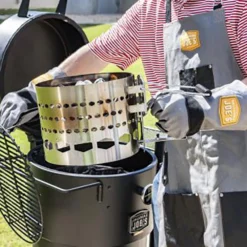 Oklahoma Joe's OKJ-3339484R06 Leather Smoking Gloves -Kitchen Grill Shop okj 3339484r06 f 05 21