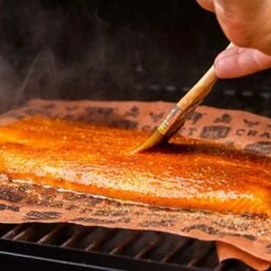 Oklahoma Joe's OKJ-7844466P04 18-Inch Peach Butcher Paper, 100-Foot Roll -Kitchen Grill Shop okj 7844466p04 f 05 21