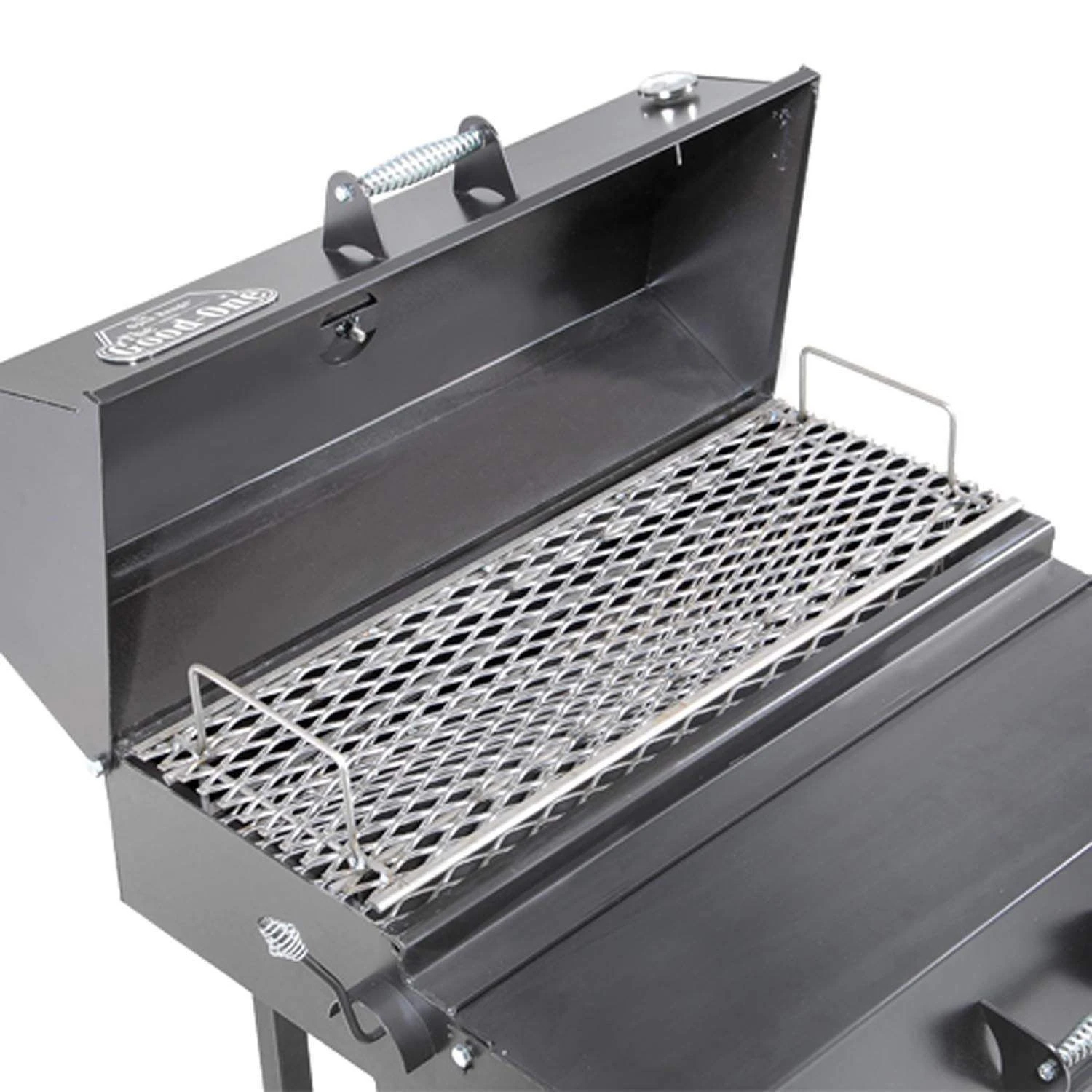 The Good-One Generation III Open Range Natural Wood Smoker And Grill, On Cart 3 The Good-One Generation III Open Range Natural Wood Smoker And Grill, On Cart - Image 3