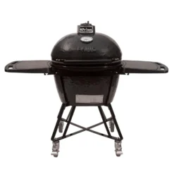 Primo CLGC Large Oval Ceramic Charcoal All-In-One Kamado Grill Head On Wheeled Cradle