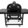 Primo CXLH Extra Large Oval Ceramic Charcoal Kamado Grill On Cart