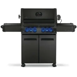 Napoleon P500RSIBK-3-PHM Phantom Prestige 500 Gas Grill On Cart With Infrared Side And Rear Burners