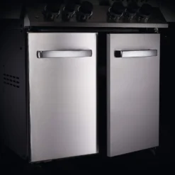 Napoleon P500RSIB-3 Prestige 500 Gas Grill On Cart With Rotisserie And Side Burner, 28-Inches -Kitchen Grill Shop p665rsib feat c 07 20