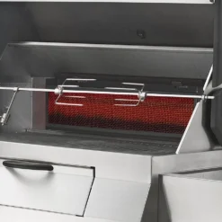 Napoleon PRO605CSS Professional Charcoal Grill On Cart -Kitchen Grill Shop pro605css feat a 06 20