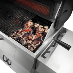 Napoleon PRO605CSS Professional Charcoal Grill On Cart -Kitchen Grill Shop pro605css feat b 06 20