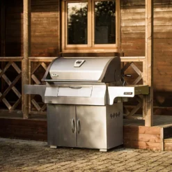 Napoleon PRO605CSS Professional Charcoal Grill On Cart -Kitchen Grill Shop pro605css ls a 06 20