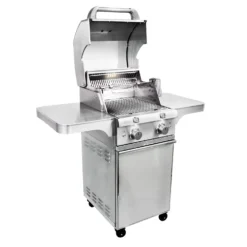 Saber R33SC0717 2-Burner Elite Freestanding Infrared Grill With Rotisserie, 20-Inches -Kitchen Grill Shop r33sc0717 d 02 20