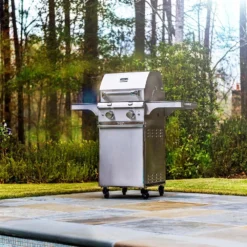 Saber R33SC0717 2-Burner Elite Freestanding Infrared Grill With Rotisserie, 20-Inches -Kitchen Grill Shop r33sc0717 ls b 02 20