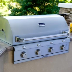 Saber R67SB0317 4-Burner Premium Built-In Infrared Grill, 40-Inches 11 Saber R67SB0317 4-Burner Premium Built-In Infrared Grill, 40-Inches -Kitchen Grill Shop r67sb0317 ls d 02 20