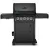 Napoleon RSE425RSIBK-1-PHM Phantom Rogue SE 425 Gas Grill On Cart With Infrared Side And Rear Burners