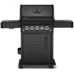 Napoleon RSE425RSIBK-1-PHM Phantom Rogue SE 425 Gas Grill On Cart With Infrared Side And Rear Burners