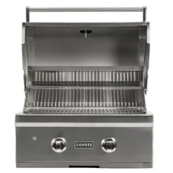 Coyote Ready-To-Assemble 5-Foot Outdoor Kitchen Island With 28-Inch C-Series Gas Grill & Access Doors (RTAC-G5) -Kitchen Grill Shop rtac g4 c1c28lp csa1420 ls a 07 21