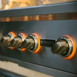 Coyote Ready-To-Assemble 6-Foot Premium Outdoor Kitchen Island With 30-Inch S-Series Gas Grill, 21-Inch Refrigerator & Access Doors (RTAC-G6-P) -Kitchen Grill Shop rtac g6 ls c 07 21