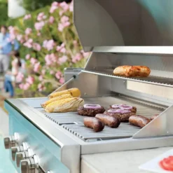 Coyote Ready-To-Assemble 8-Foot Outdoor Kitchen Island With 36-Inch S-Series Gas Grill, 21-Inch Refrigerator, Access Doors & Single Pull-Out Trash (RTAC-G8-P) 8 Coyote Ready-To-Assemble 8-Foot Outdoor Kitchen Island With 36-Inch S-Series Gas Grill, 21-Inch Refrigerator, Access Doors & Single Pull-Out Trash (RTAC-G8-P) -Kitchen Grill Shop rtac g8 p ls b 09 21