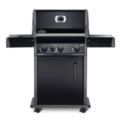 Napoleon RXT425SIBK Rogue XT 425 Black Gas Grill On Cart With Infrared Side Burner, 23.75-Inches