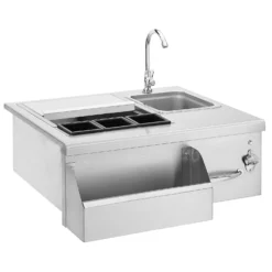 Summerset SSBC-30L Beverage Center & Prep Station With LED Illumination, 30-Inches