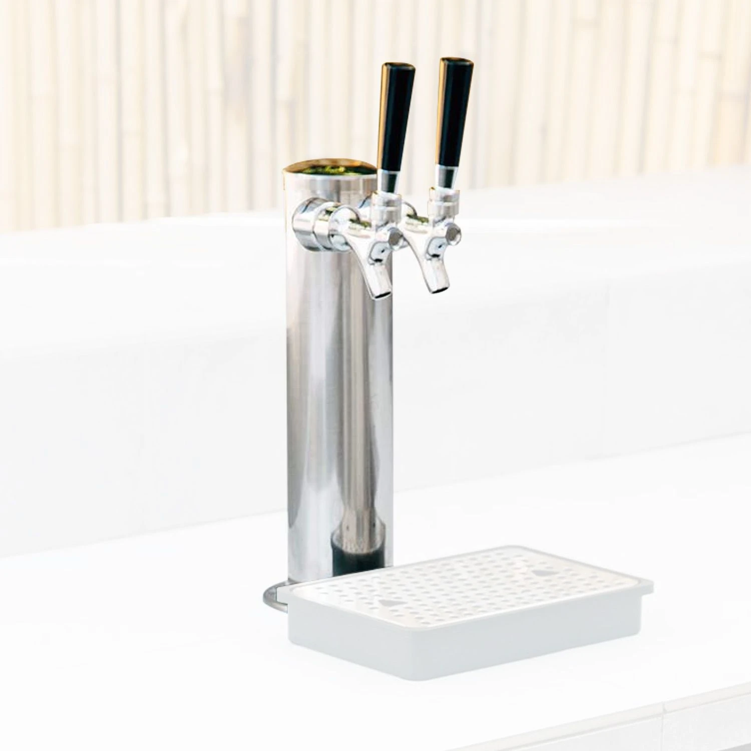 Summerset SSRFR-TAP-2 Double Keg Tap For Outdoor Kegerator 1 Summerset SSRFR-TAP-2 Double Keg Tap For Outdoor Kegerator