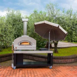 Alfa Stone Medium 40-Inch Countertop Gas Pizza Oven -Kitchen Grill Shop stone ls