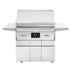 Twin Eagles TEPG36-TEPGB36 36-Inch Freestanding Pellet Smoker/Grill On Grill Base