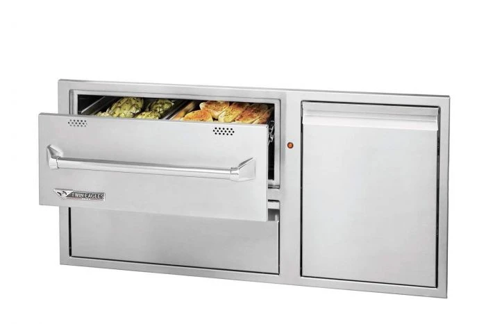 Twin Eagles TEWD42C-C Warming Drawer Combo, 42x20.75-Inch 1 Twin Eagles TEWD42C-C Warming Drawer Combo, 42x20.75-Inch