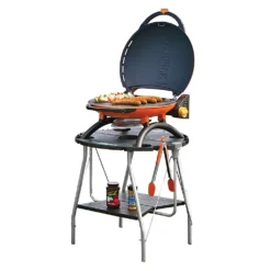 Kitchen Grill Shop 10 Napoleon TQ2225PO-STAND TravelQ Portable Gas Tabletop Grill With Base, Propane