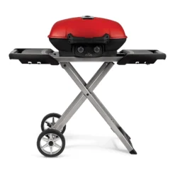 Napoleon TQ285X-RD-1-A TravelQ 285 Portable Grill With Scissor Cart, Propane
