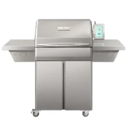 Memphis Grills VG0001S-ITC3 Pro ITC3 Freestanding Wood Fire Pellet Smoker Grill, Wi-Fi Controlled, 304 SS Alloy