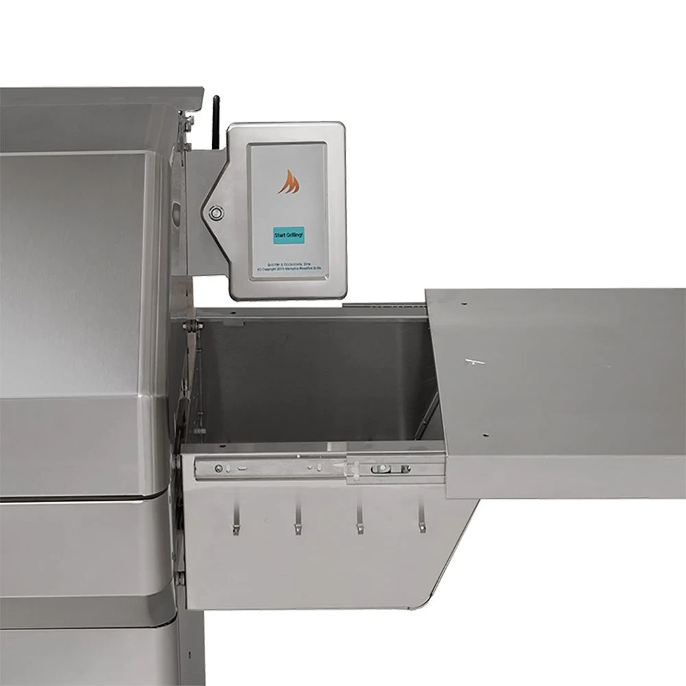 Memphis Grills VG0001S-ITC3 Pro ITC3 Freestanding Wood Fire Pellet Smoker Grill, Wi-Fi Controlled, 304 SS Alloy 4 Memphis Grills VG0001S-ITC3 Pro ITC3 Freestanding Wood Fire Pellet Smoker Grill, Wi-Fi Controlled, 304 SS Alloy - Image 4