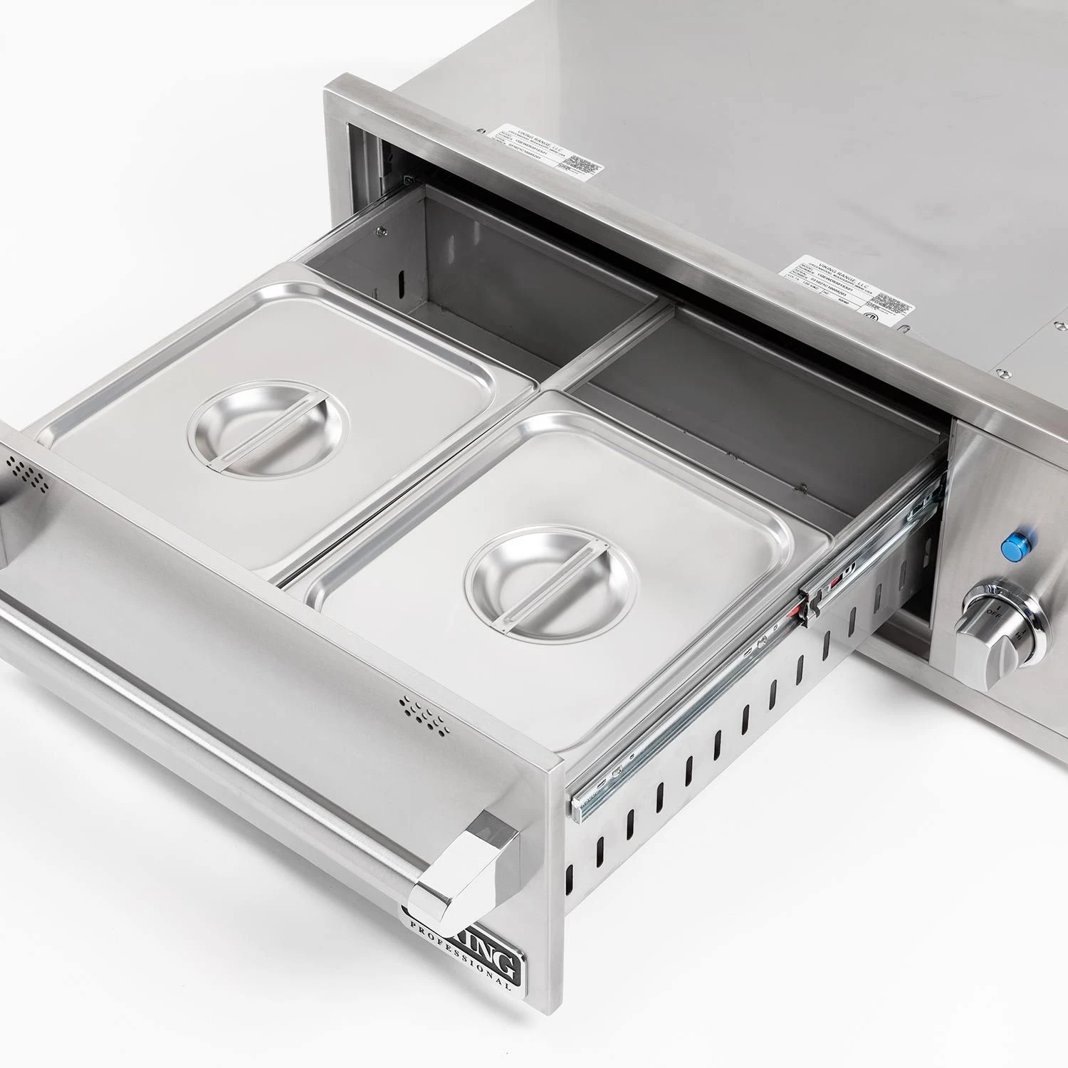 Viking 5 Series Stainless Steel Built-In Warming Drawer, 30-Inch (VQEWD5301SS) 4 Viking 5 Series Stainless Steel Built-In Warming Drawer, 30-Inch (VQEWD5301SS) - Image 4