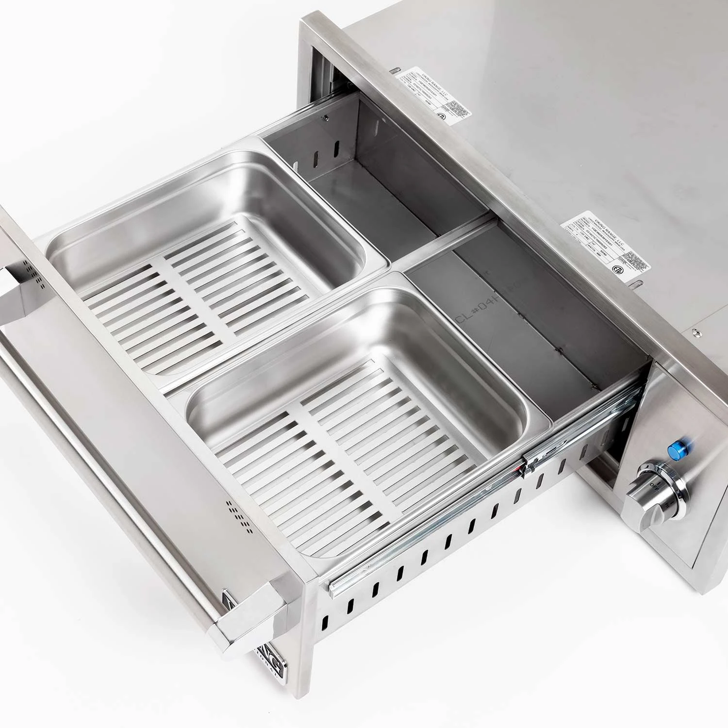 Viking 5 Series Stainless Steel Built-In Warming Drawer, 30-Inch (VQEWD5301SS) 5 Viking 5 Series Stainless Steel Built-In Warming Drawer, 30-Inch (VQEWD5301SS) - Image 5