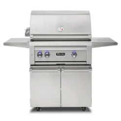 Viking 5 Series Stainless Steel Cart Gas Grill With ProSear Burner & Rotisserie, 30-Inch (VQGFS530)