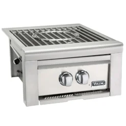 Viking 5 Series Stainless Steel Built-In Gas Power Burner, 20-Inch (VQGPB520) -Kitchen Grill Shop vqgpb520 a 05 21 1
