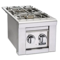 Viking 5 Series Stainless Steel Built-In Gas Double Side Burner, 13-Inch (VQGSB513) -Kitchen Grill Shop vqgsb513 a2 05 21 1