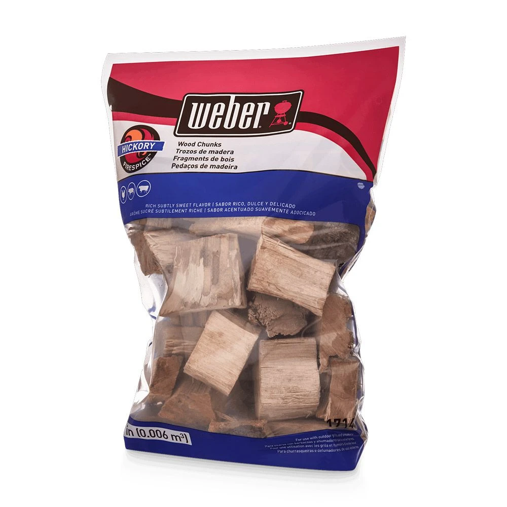 Weber Hickory Wood Chunks (WEB-17148) 1 Weber Hickory Wood Chunks (WEB-17148)