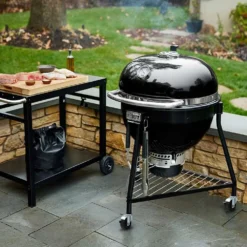 Weber Summit Kamado E6 Freestanding Charcoal Grill, 24-Inch (WEB-18201001) -Kitchen Grill Shop web 18201001 c 05 22