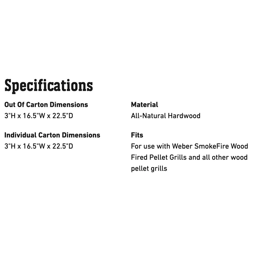 Weber All-Natural Hardwood Pellets, Cherry, 20lb (WEB-190005) 2 Weber All-Natural Hardwood Pellets, Cherry, 20lb (WEB-190005) - Image 2